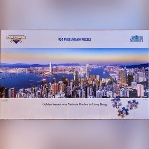 Beautiful Hong Kong harbour puzzle